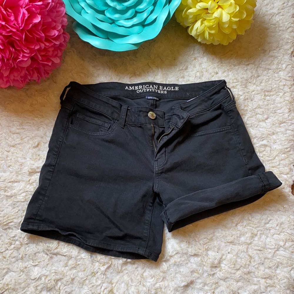 American eagle midi shorts